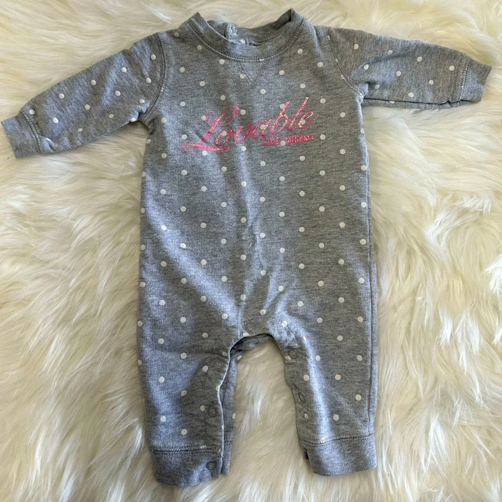 5/$30 Carter’s Lovable Like Mommy Sweat Jumpsuit​